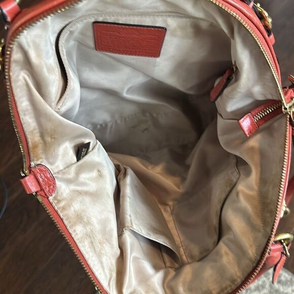 Coach Restored Madison Sophia Satchel/Crossbody Bag - Picture 9 of 11